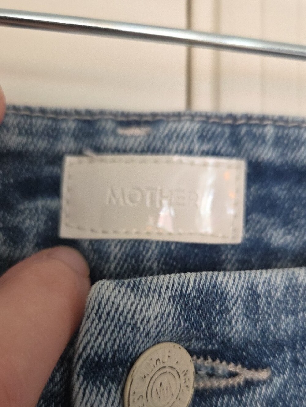Mother The Looker Ankle Color Twice Shy Size 28 - Picture 5 of 12
